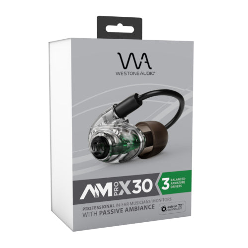 Westone Audio AM Pro X Series - Professional IEM Earphones With Passive Ambience