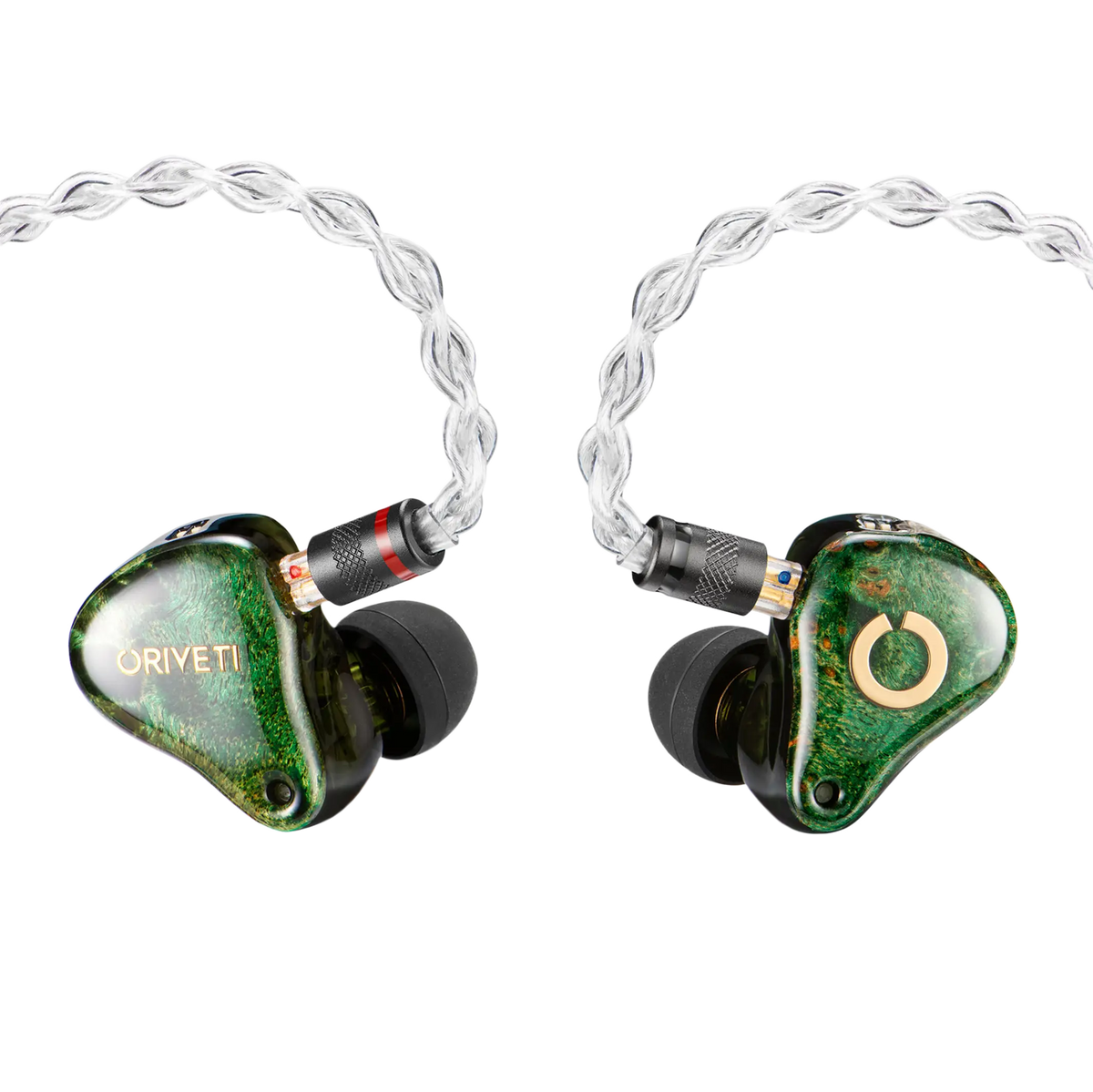 Oriveti OV800 Eight Drivers Balanced Armature IEM Earphones with Sound Mode Switch and Detachable Cable