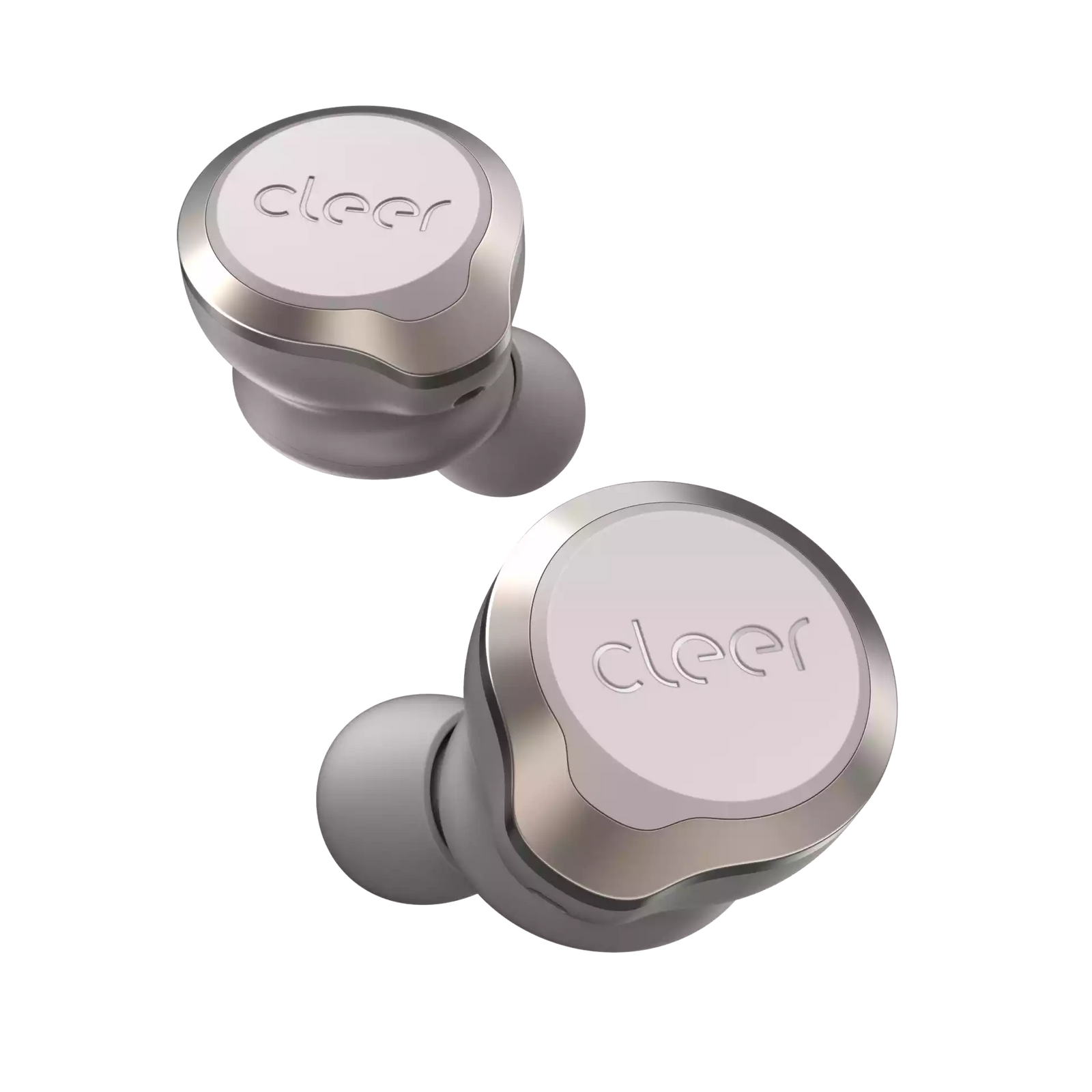 Cleer Ally Plus II True Wireless Active Noise Cancelling Earphones - Stone - Refurbished