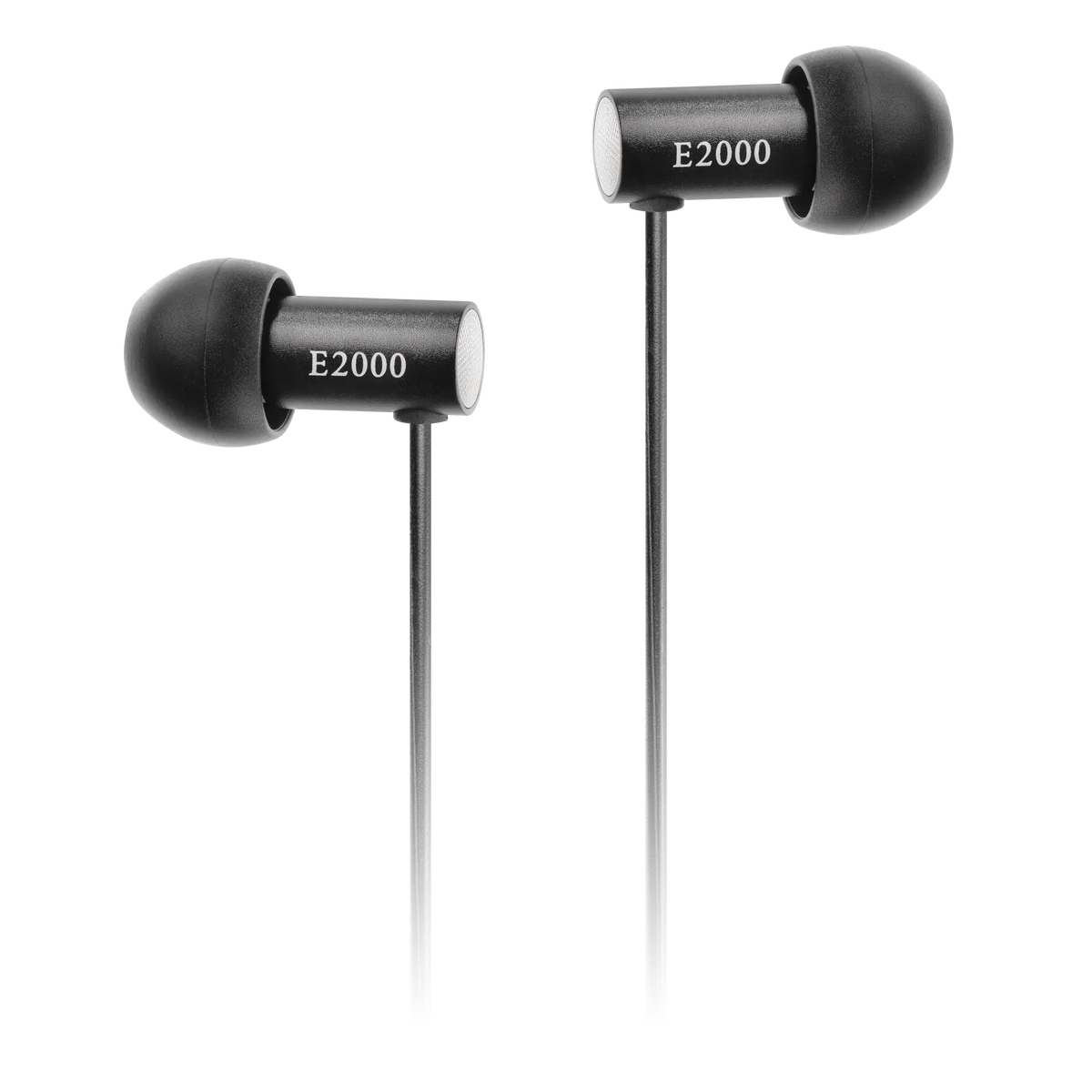 Final E2000 In Ear Isolating Earphones - Black Aluminium - Refurbished