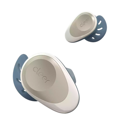 Cleer Goal True Wireless In Ear Isolating Sports Earphones - Stone - Refurbished