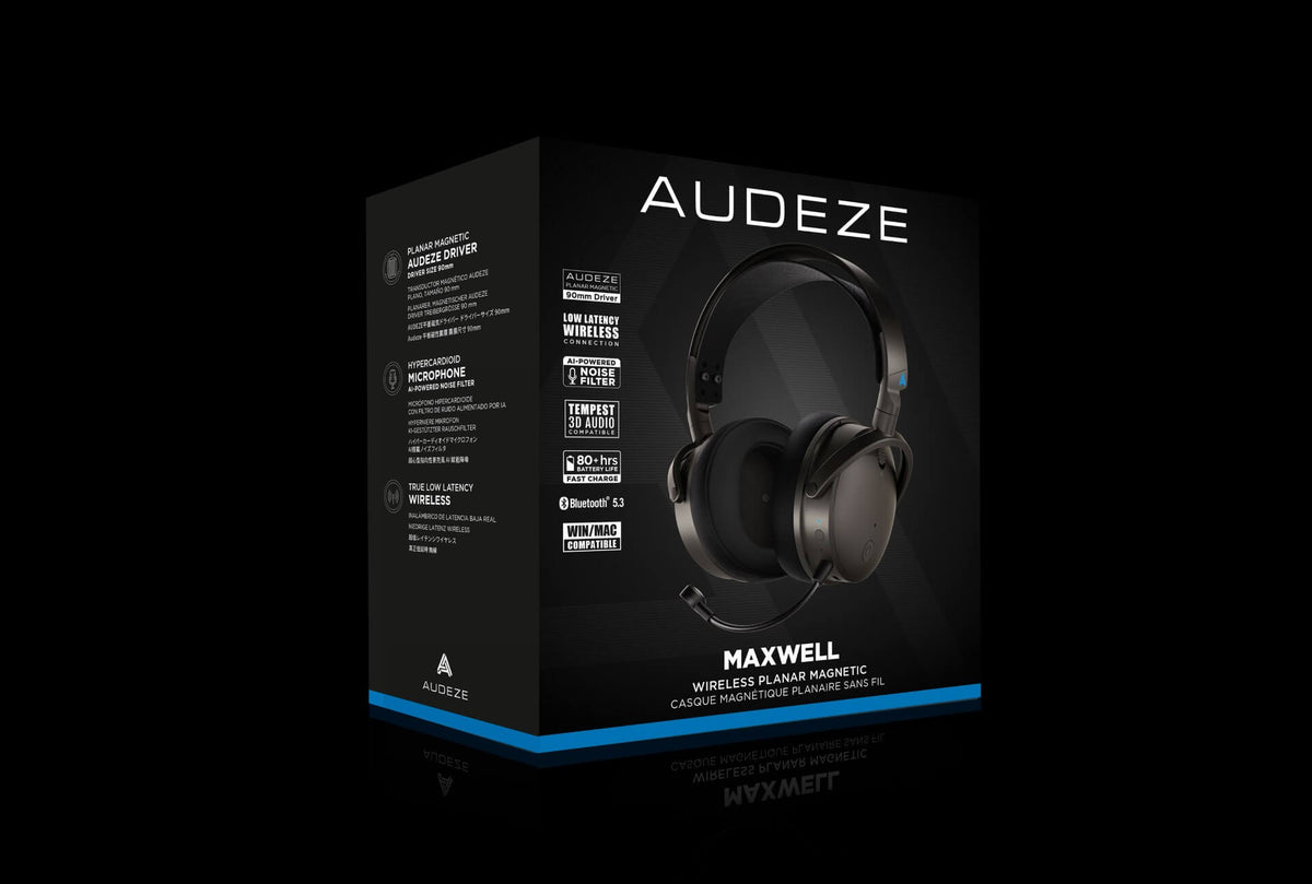 Audeze Maxwell For PlayStation - Wireless Audiophile Gaming Headphones - Refurbished