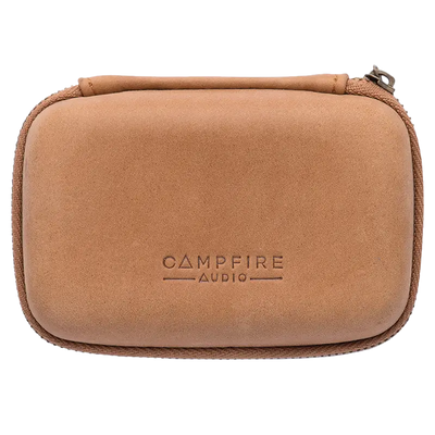 Campfire Audio Raw Leather Earphone Case - Brown