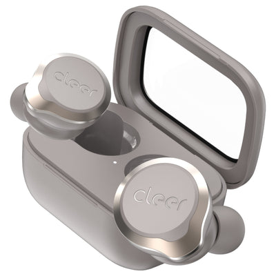 Cleer Ally Plus II True Wireless Active Noise Cancelling Earphones - Stone - Refurbished