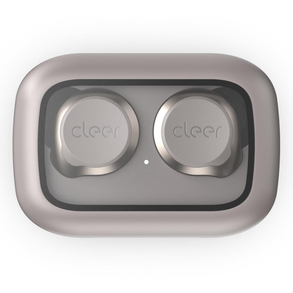 Cleer Ally Plus II True Wireless Active Noise Cancelling Earphones - Stone - Refurbished
