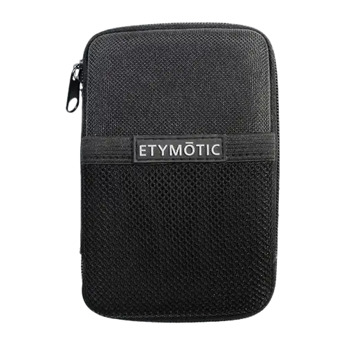 Etymotic ER38-65D Black Deluxe Earphone Storage Pouch