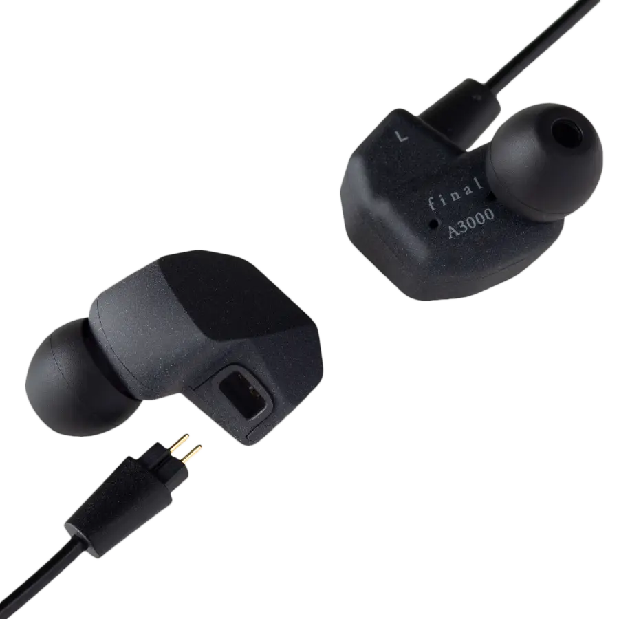 Final A3000 Single Driver IEM Earphones With Detachable Cable