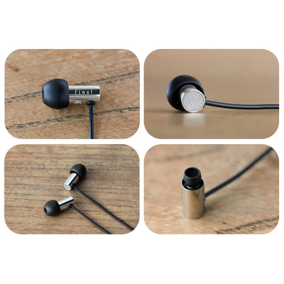 Final E3000 In Ear Isolating Earphones - Stainless Steel - Refurbished