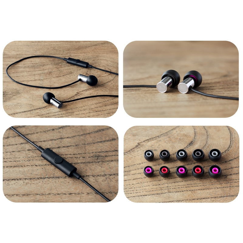 Final E3000C In Ear Isolating Earphones with Controls & Mic - Stainless Steel - Refurbished