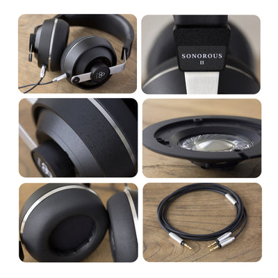 Final Sonorous II Closed Back Headphones with Replaceable Cable
