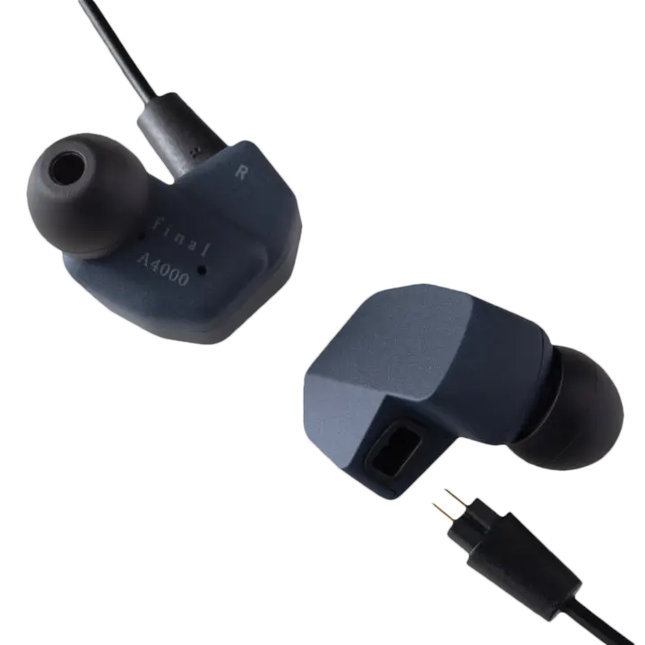 Final A4000 Single Driver Earphones With Detachable Cable