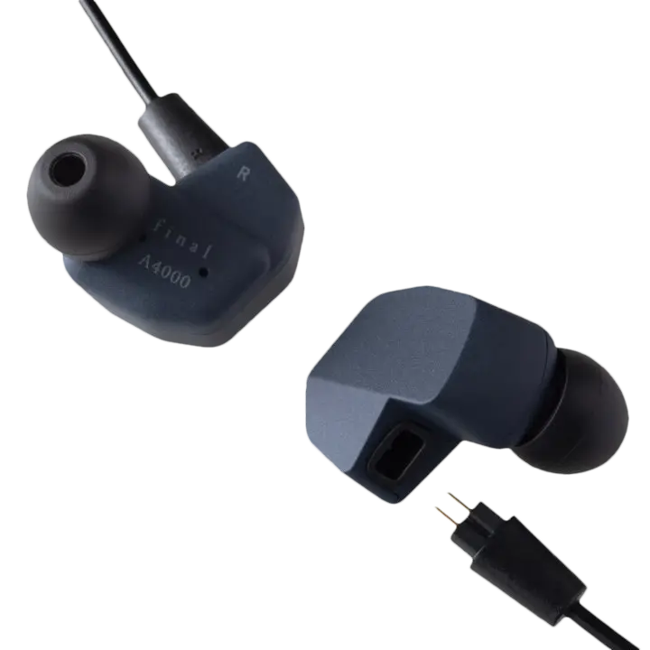 Final A4000 Single Driver Earphones With Detachable Cable Final A4000 Single Driver Earphones With Detachable Cable