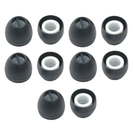 Sennheiser CX Silicone Eartips Small Black-White 5 Pairs - 538240