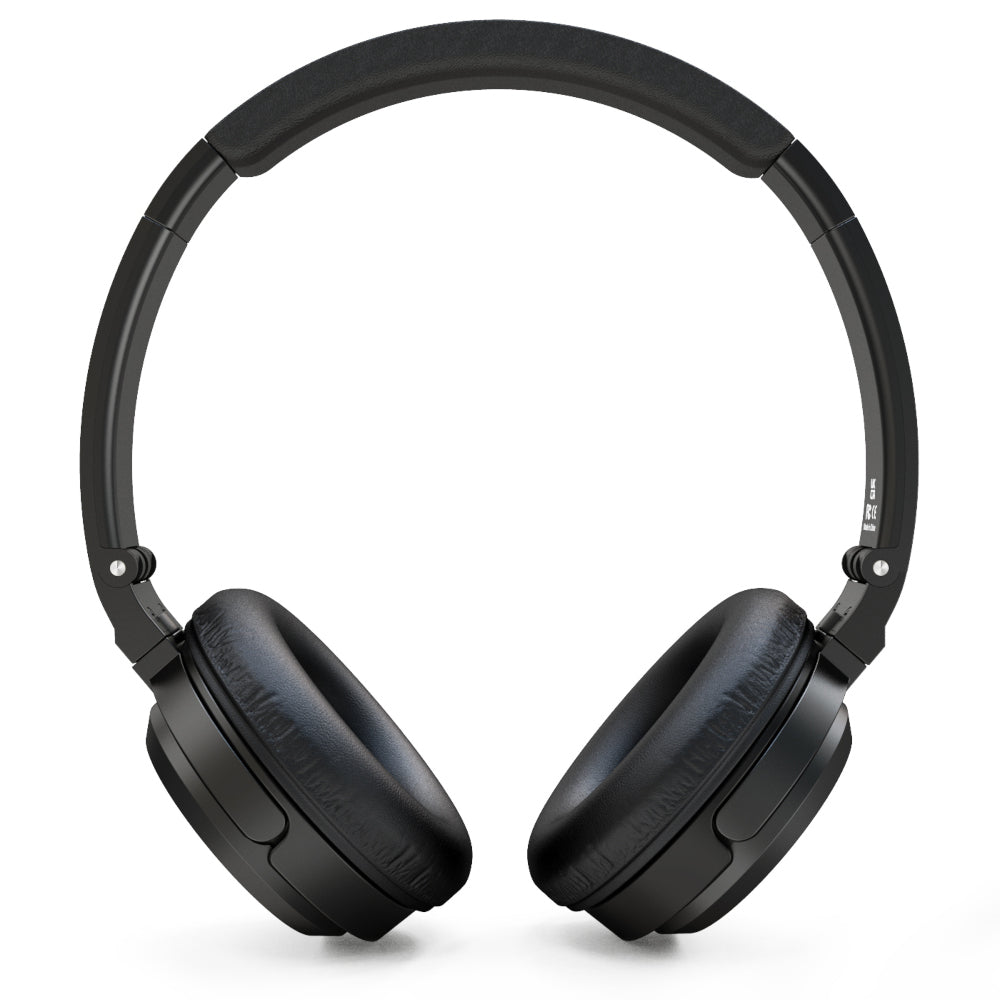 SoundMAGIC P23BT Portable Wireless Bluetooth Headphones - Black