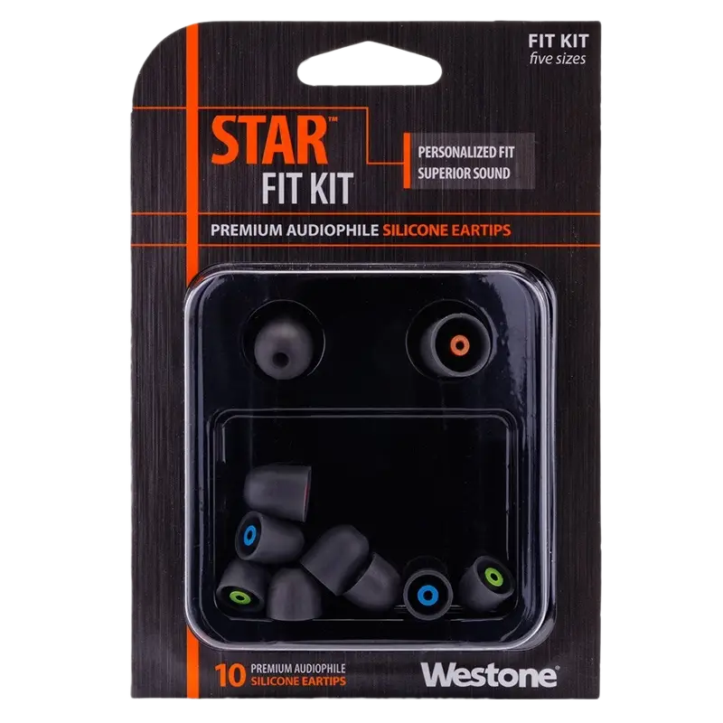 Westone Audio Star Premium Audiophile Silicone Eartips